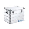 Zarges K 470 Metal Waterproof Watertight Transit Case Aluminium, IP54, Lockable, 480 mm x 650 mm x 480 mm 40837