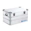 Zarges Metal Waterproof Watertight Transit Case Aluminium, IP54 Rated, Silver, 510 mm x 740 mm x 410 mm 40841