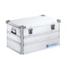 Zarges Metal Waterproof Watertight Transit Case Aluminium, IP54 Rated, Silver, 510 mm x 740 mm x 410 mm 40841