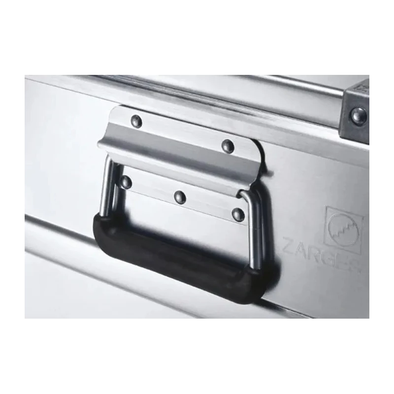 Zarges K 470 Metal Waterproof Watertight Transit Case Aluminium, IP54, Lockable, 480 mm x 650 mm x 480 mm 40837