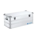 Zarges Metal Waterproof Watertight Transit Case, Aluminium, Internal 380x450x950 mm, External 410x500x1000 mm, IP54 K 40567