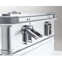 Zarges Metal Waterproof Watertight Transit Case, Aluminium, Internal 380x450x950 mm, External 410x500x1000 mm, IP54 K 40567
