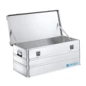Zarges Metal Waterproof Watertight Transit Case, Aluminium, Internal 380x450x950 mm, External 410x500x1000 mm, IP54 K 40567