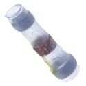 TE Connectivity Blue Polyvinyl Fluoride Solder Sleeve 16.5mm Length 0.9-2.65mm Cable Diameter S01-02-R