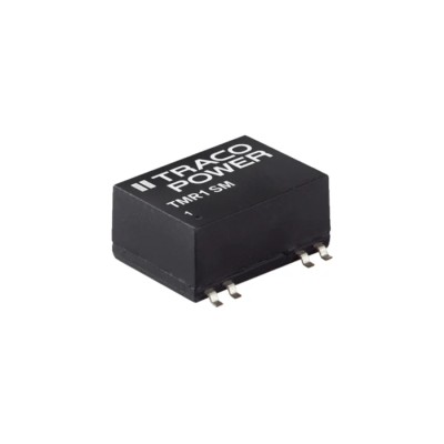 TRACOPOWER 1W Fully Regulated Surface Mount DC-DC Converter, 5V dc Output, 200mA, 9-18V dc Input, 85°C Max TMR 1-1211SM