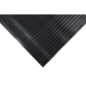 COBA Europe Black Anti-Slip Natural Rubber Mat Solid Finish 10 m x 900 mm x 3 mm RR010010W