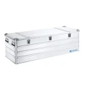Zarges K 470 Aluminium Metal Waterproof Watertight Transit Case with Dividers Lockable Silver 40875