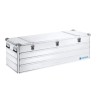 Zarges K 470 Aluminium Metal Waterproof Watertight Transit Case with Dividers Lockable Silver 40875