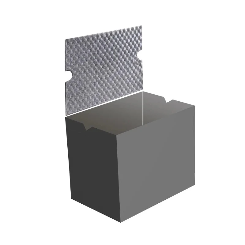 Zarges Rectangular Black High Density Foam Insert Compatible With K450 Case Model 40716 and K470 Case Model 40566 K470 43878