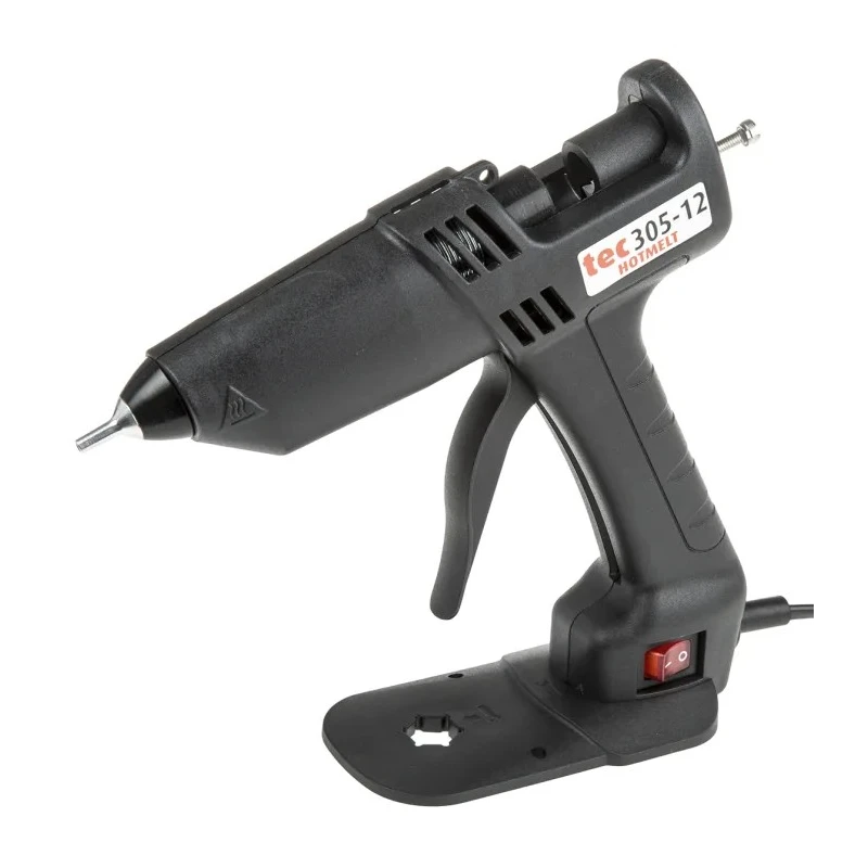 Power Adhesives Corded Hot Melt Glue Gun 12 mm, 150 W, 240 V TEC 305 305-12-AU0-T195-BX1-RS