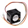 Sanyo Denki San Ace 9GA Series Axial Fan, 12V DC, 33 m³/h Air Flow, 5.88 W Power, 490 mA Max Current, 40x40x28 9GA0412P3J01