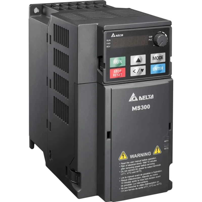 Delta Electronics Inverter Drive 3 Phase 3.7 kW 460V 9 A VFD9A0MS43AFSAA