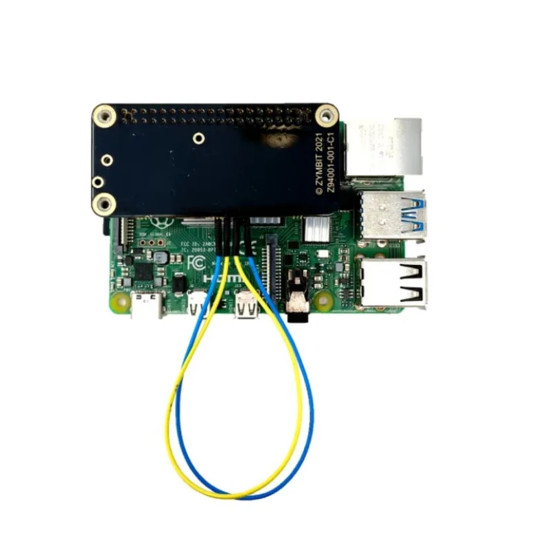 ZYMBIT Development Kit Development Tool with Raspberry Pi-Compatible HAT and GPIO Support HA24001-01
