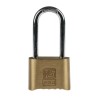 ABUS RS PRO Combination Padlock Steel, Brass, 7 mm Shackle Diameter, 57 mm Shackle Length, 53 mm Body 781-6026