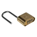 ABUS RS PRO Combination Padlock Steel, Brass, 7 mm Shackle Diameter, 57 mm Shackle Length, 53 mm Body 781-6026