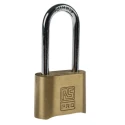 ABUS RS PRO Combination Padlock Steel, Brass, 7 mm Shackle Diameter, 57 mm Shackle Length, 53 mm Body 781-6026