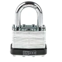 RS PRO Key Steel Padlock, 7 mm Shackle Diameter, 25 mm Shackle Length, 4 mm Body Width 781-6017