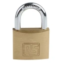 RS PRO Key Brass Padlock, 6 mm Shackle Diameter, 40 mm Body Width, Corrosion Resistant 781-5991