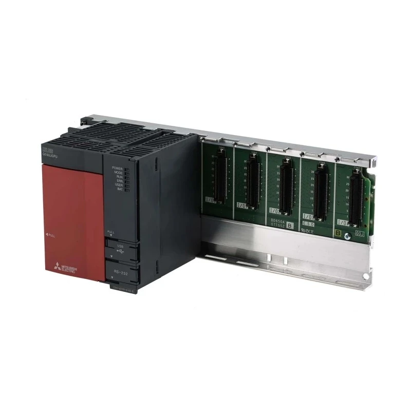 Mitsubishi Electric PLC CPU Q Series 256 Inputs 8192 Outputs Relay Output Rack Mount USB Communication Port Q00UJCPU