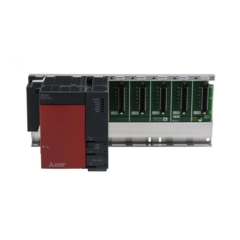 Mitsubishi Electric PLC CPU Q Series 256 Inputs 8192 Outputs Relay Output Rack Mount USB Communication Port Q00UJCPU