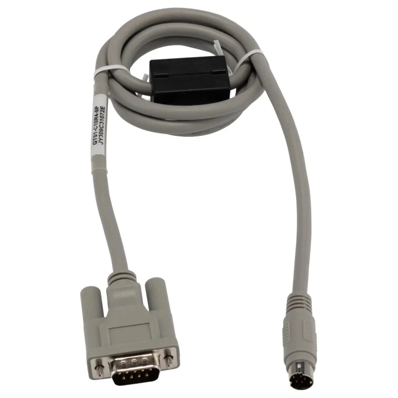 Mitsubishi Electric PLC Connection Cable 1 m For Use With HMI GOT, CPU (MELSEC FX Series) GT01-C10R4-8P
