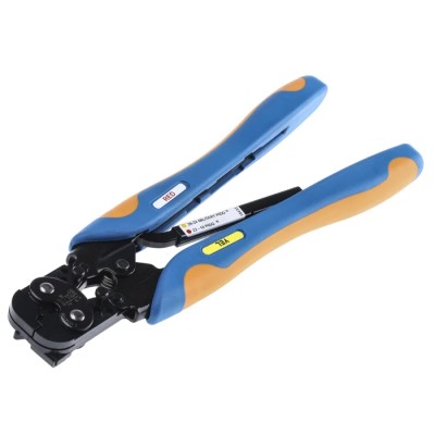 TE Connectivity CERTI-CRIMP Premium Grade Double Action Hand Crimp Tool for PIDG Terminals, PIDG Splices, Plasti-Grip 47386