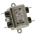 TE Connectivity Corcom B Series Flange RFI Filter 10 A 250V AC 50Hz/60Hz Fast-On Termination 10VB1