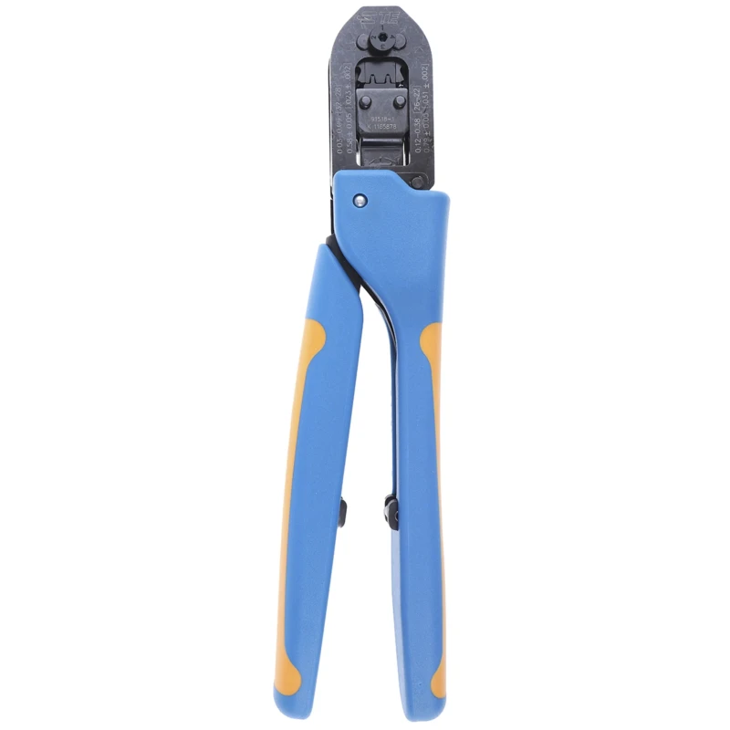 TE Connectivity CERTI-CRIMP II Premium Grade Straight Action Hand Crimp Tool for Rectangular Contacts 22-32 AWG 91518-1