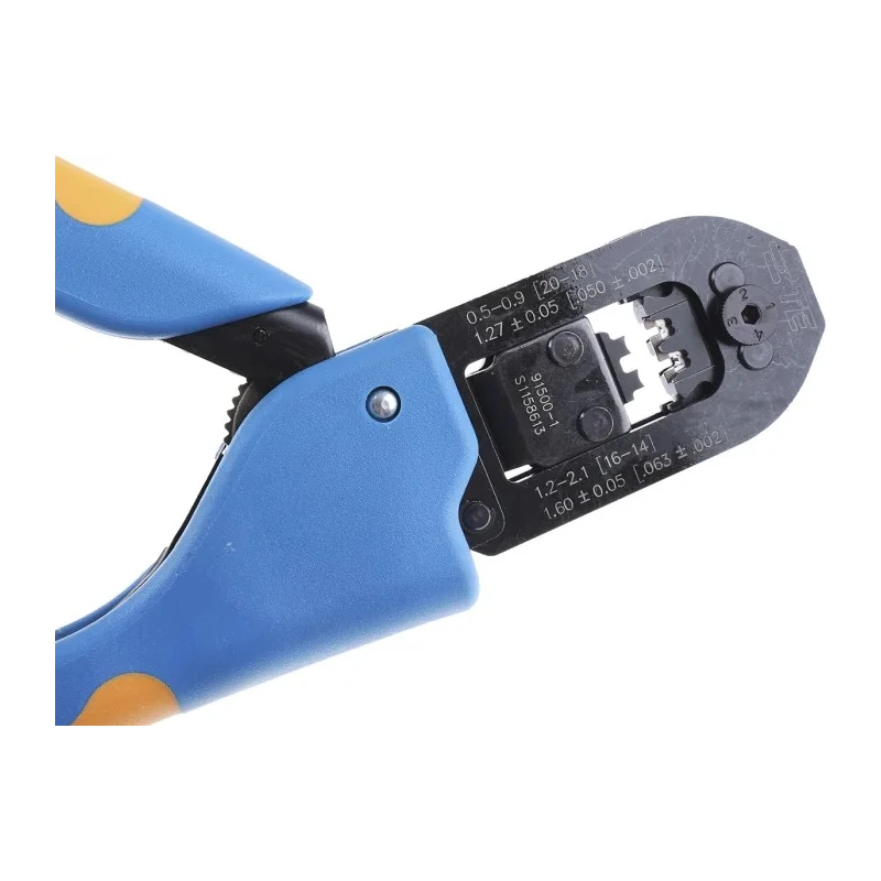TE Connectivity Crimp Tool for Rectangular Contacts 14 to 20 AWG CERTI-CRIMP II 91500-1