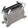 RS PRO Heavy Duty Power Connector Housing Surface Mount Die Cast Aluminium IP65 2 Lever M32x2 Thread 171-5719
