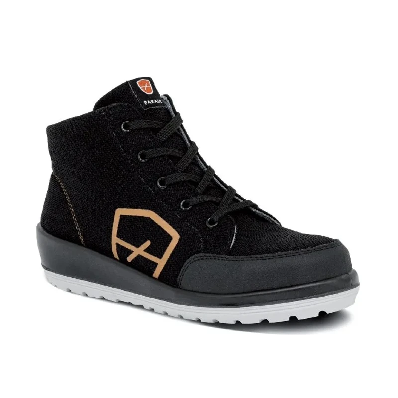 Parade BETSIE Women's Black Stainless Steel Safety Trainer, Lace Up Closure, EU 36, UK 3, EN ISO 20345:2011 07BETSIE7721PT36