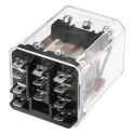 TE Connectivity Power Relay, 12V AC Coil Voltage, 10A Switching Current, 3PDT Contact Configuration KUP-14A15-12