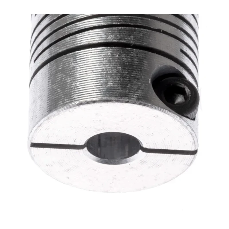 Huco Precision Aluminium Clamp Flexible Coupler 15.9 mm OD, 25.4 mm Length, 20 mm Bore, 6 Beam, 3.4 Nm Torque 707.16.2020