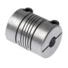 Huco 16 mm Outside Diameter 5 mm Bore Clamp Style Aluminium Flexible Coupler 20.3 mm Length 725.16.2020