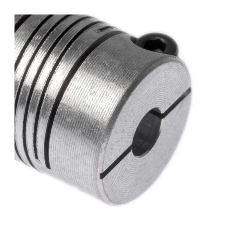 Huco 16 mm Outside Diameter 5 mm Bore Clamp Style Aluminium Flexible Coupler 20.3 mm Length 725.16.2020