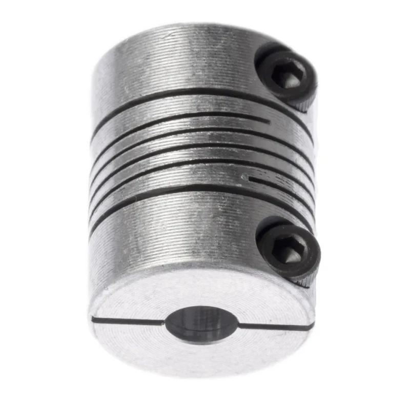 Huco 16 mm Outside Diameter 5 mm Bore Clamp Style Aluminium Flexible Coupler 20.3 mm Length 725.16.2020