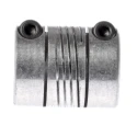 Huco 16 mm Outside Diameter 5 mm Bore Clamp Style Aluminium Flexible Coupler 20.3 mm Length 725.16.2020