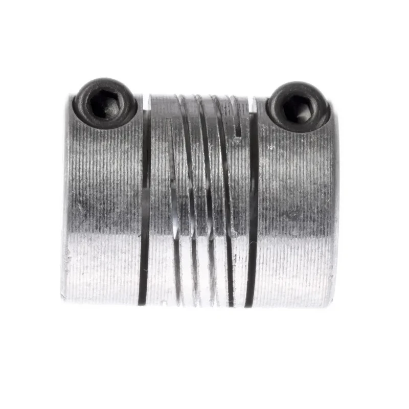 Huco 16 mm Outside Diameter 5 mm Bore Clamp Style Aluminium Flexible Coupler 20.3 mm Length 725.16.2020