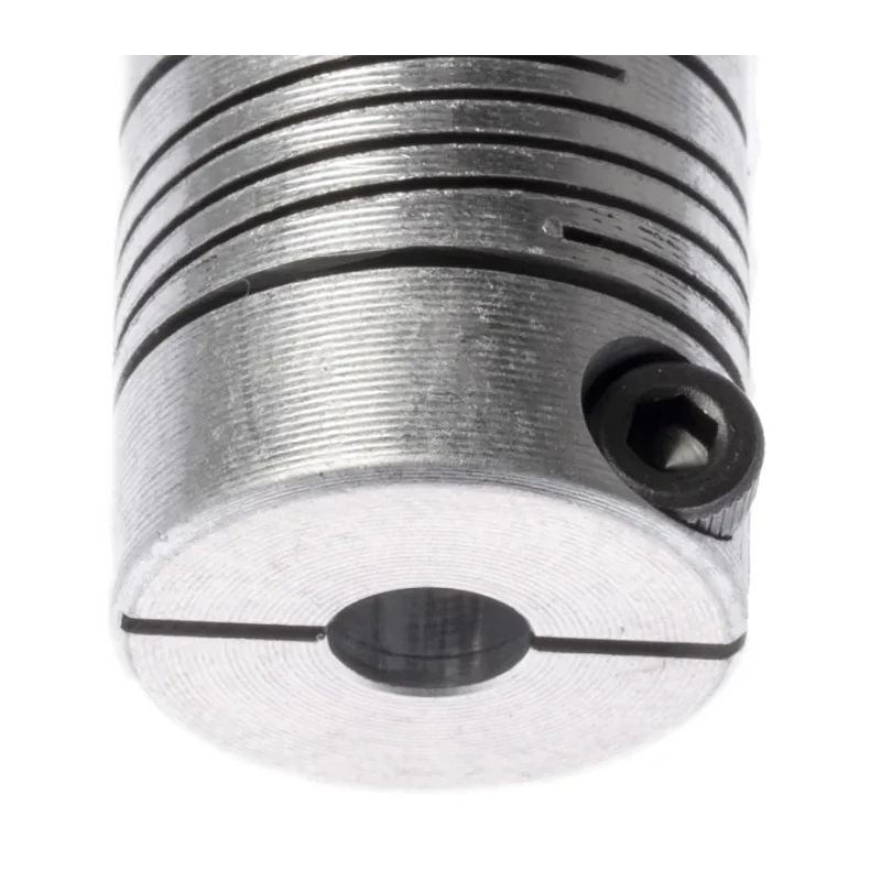 Huco 16 mm Outside Diameter 5 mm Bore Clamp Style Aluminium Flexible Coupler 20.3 mm Length 725.16.2020