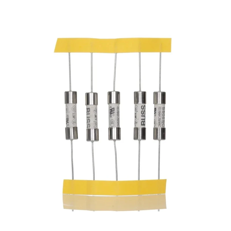 Eaton 3.15A Time Delay Ceramic Cartridge Fuse 5 x 20 mm 250V AC S505SC-3.15-R