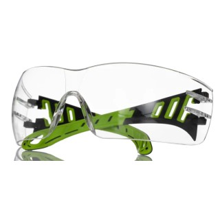 Portwest Safety Glasses, Arc Flash Resistant, Impact Resistant, Anti-Mist Coating, Dust Resistant, Electric Arc 171-6806