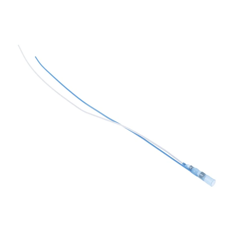 TE Connectivity Blue Polyvinyl Fluoride Solder Sleeve Terminator 30mm Length 0.3mm–4.4mm Cable Diameter B-040-22-N