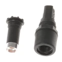 Bulgin 10A Panel Mount Fuse Holder, 1 Pole for 5 x 20 mm Fuse, 250V AC FX0463