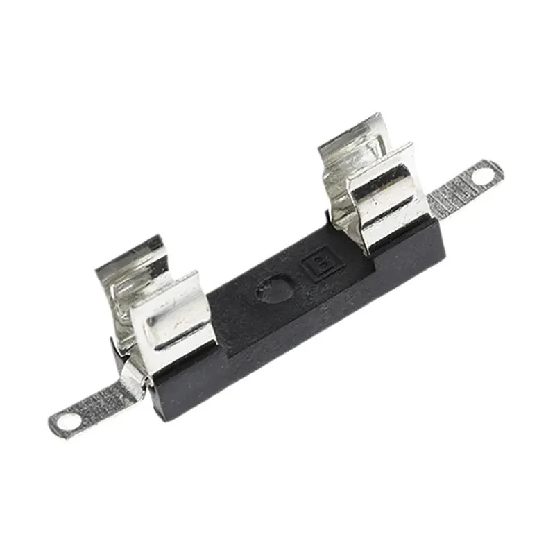 Bulgin 6.3A Base Mount Fuse Holder, 1P-Pole for 5 x 20 mm Fuse, Nylon Body, 250V ac FX0267