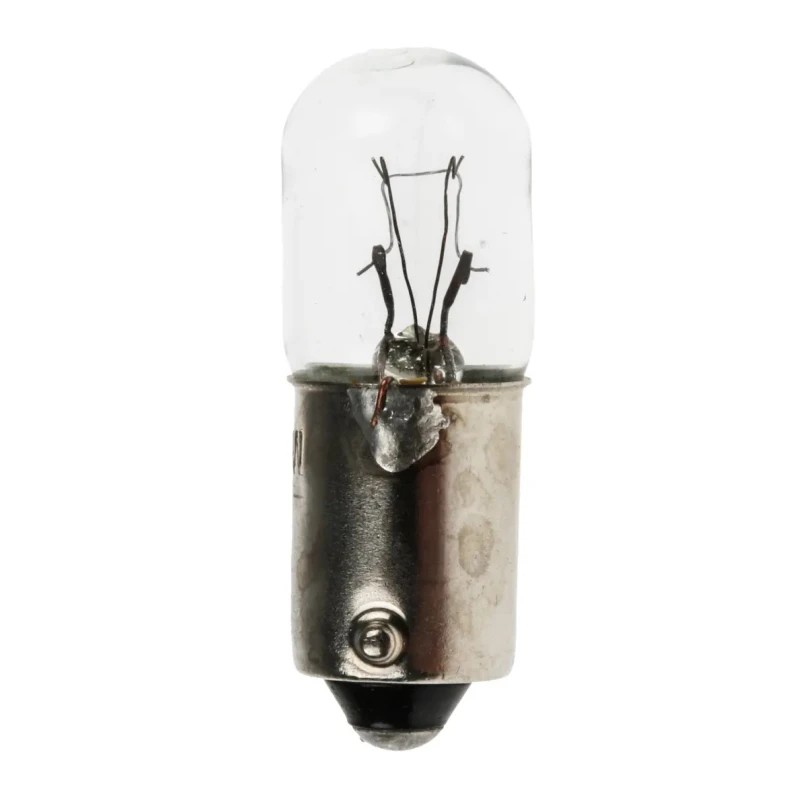 Orbitec BA9S Indicator Light Clear Lens 24V 85mA 10mm Diameter 28mm Length 1000h Lifespan BA9S