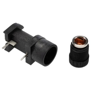 Bulgin 6.3A PCB Mount Fuse Holder 1P-Pole for 5 x 20 mm Fuses, 250V AC FX0342