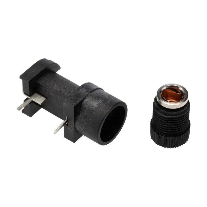 Bulgin 6.3A PCB Mount Fuse Holder 1P-Pole for 5 x 20 mm Fuses, 250V AC FX0342