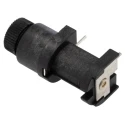 Bulgin 6.3A PCB Mount Fuse Holder 1P-Pole for 5 x 20 mm Fuses, 250V AC FX0342