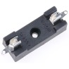 Bulgin 5A Base Mount Fuse Holder, 1P-Pole for 6.3 x 32 mm, 250V ac FX0327