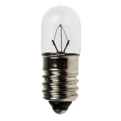 Orbitec E10 Indicator Light Clear Lens 12V 170mA 10000h Lifespan E3453